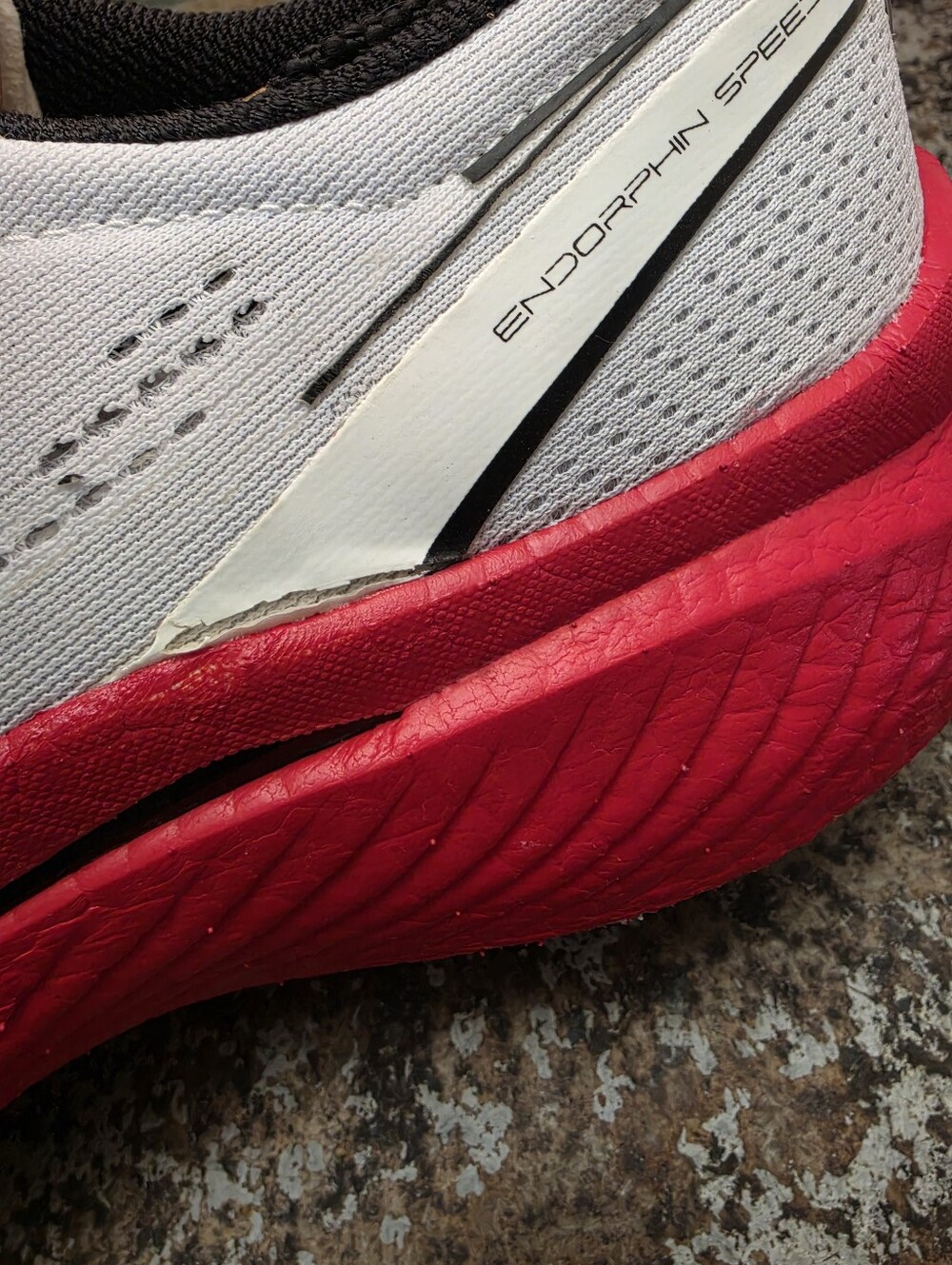 Mens Saucony Endorphin Speed 3 Running Shoes Sz 11 Used S20756-85 Damaged - Picture 2 of 12